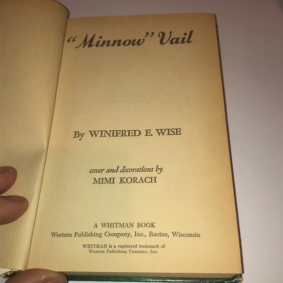 Minnow Vail" by Winifred E. Wise, published by Whitman Publishing in 1962. - Picture 2 of 6